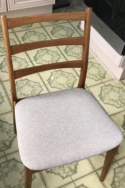 Chair after repair